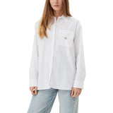Calvin Klein Jeans White Cotton Blouse - Stylish & Comfortable