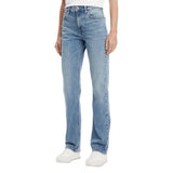 Calvin Klein Jeans Blue Recycled Cotton Mom Jeans - Chic & Sustainable