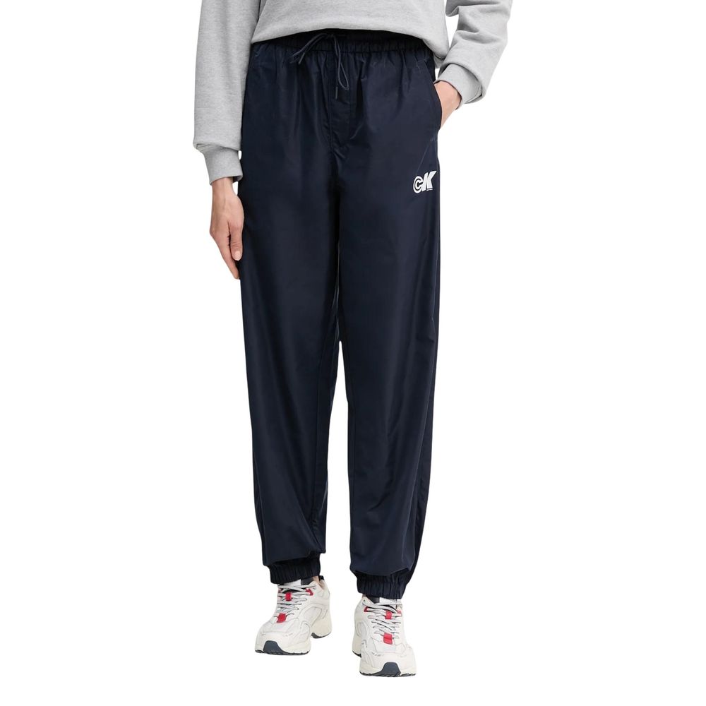 Calvin Klein Jeans Blue Recycled Polyester Joggers for Women