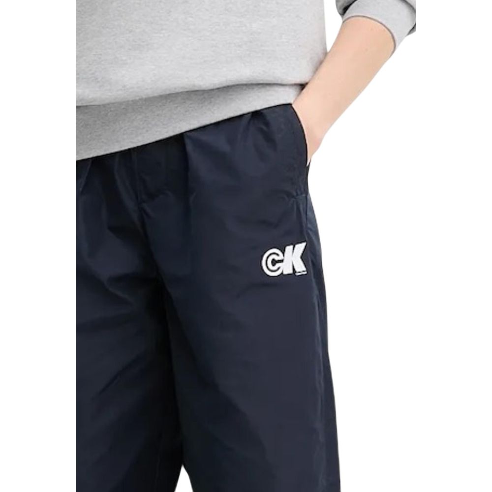 Calvin Klein Jeans Blue Recycled Polyester Joggers for Women