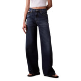 Calvin Klein Jeans Blue Recycled Cotton Bootcut Jeans for Women
