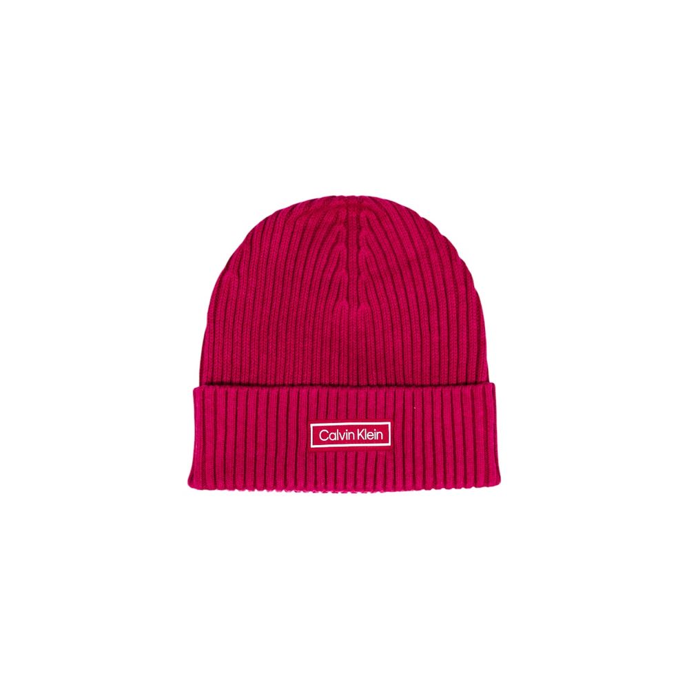 Casquette Calvin Klein rose en coton