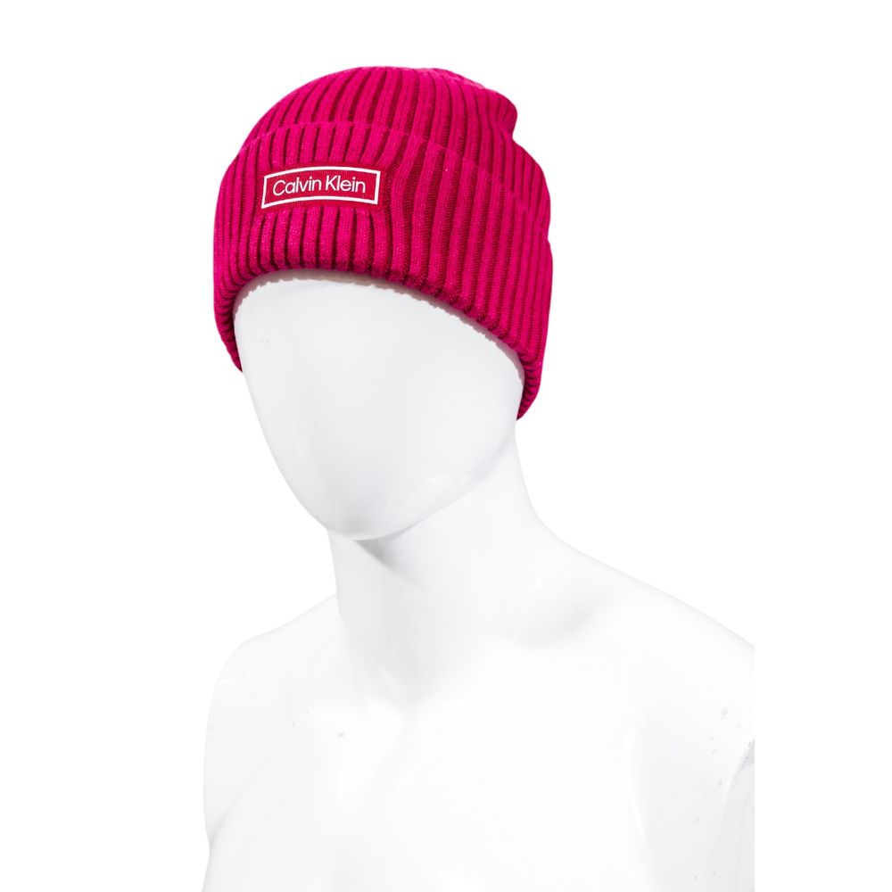 Casquette Calvin Klein rose en coton