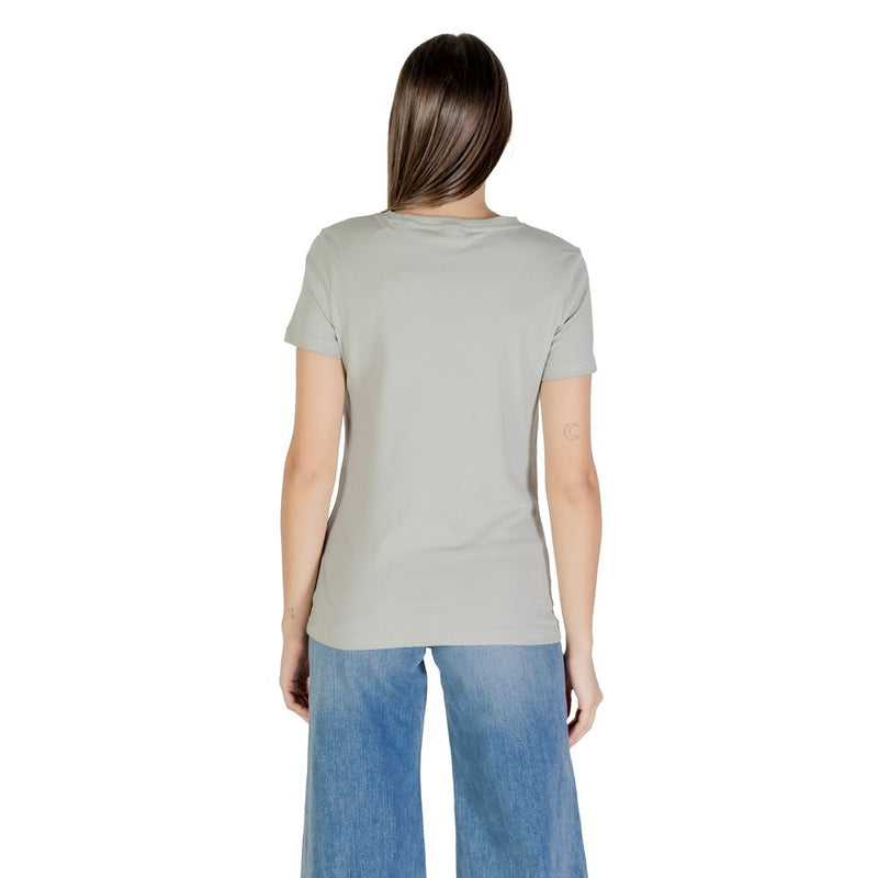 Guess Active BRIANA Green Cotton T-Shirt for Women