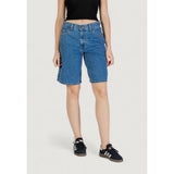 Levi's Baggy Dad Jort Foolish Love Women's Blue Cotton Shorts