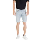 Levi's Light Blue Cotton Bermuda Shorts for Men