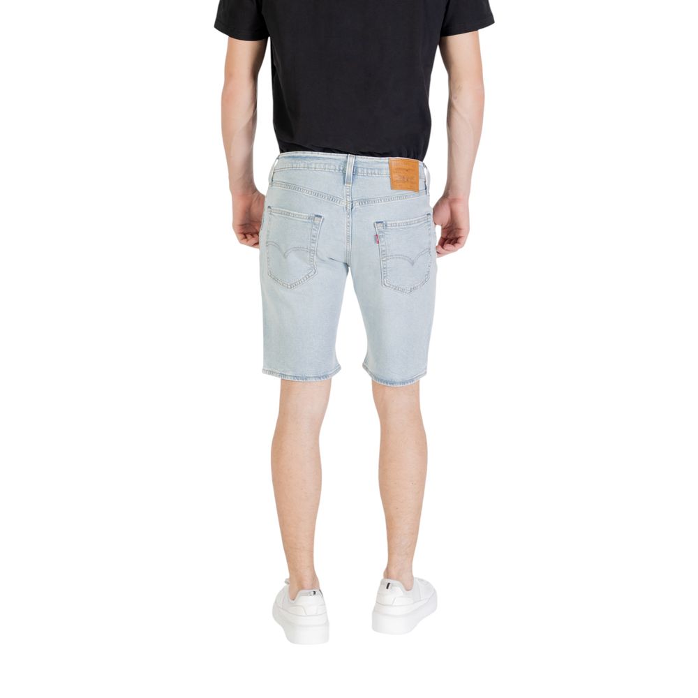 Levi's Light Blue Cotton Bermuda Shorts for Men