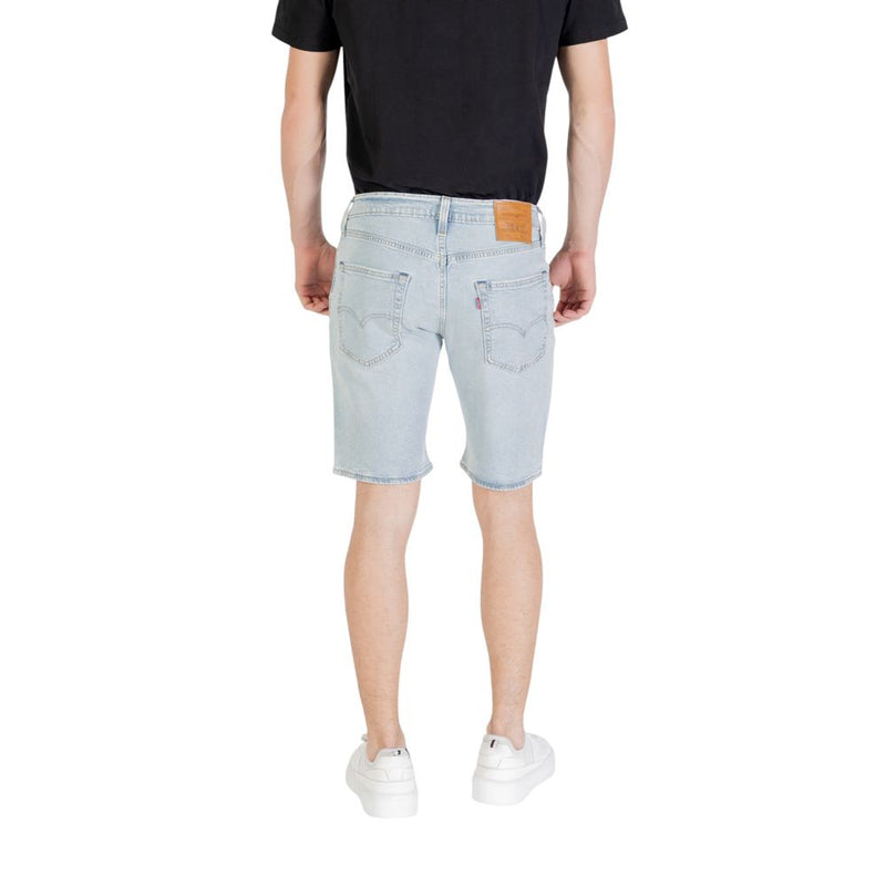 Levi's Light Blue Cotton Bermuda Shorts for Men