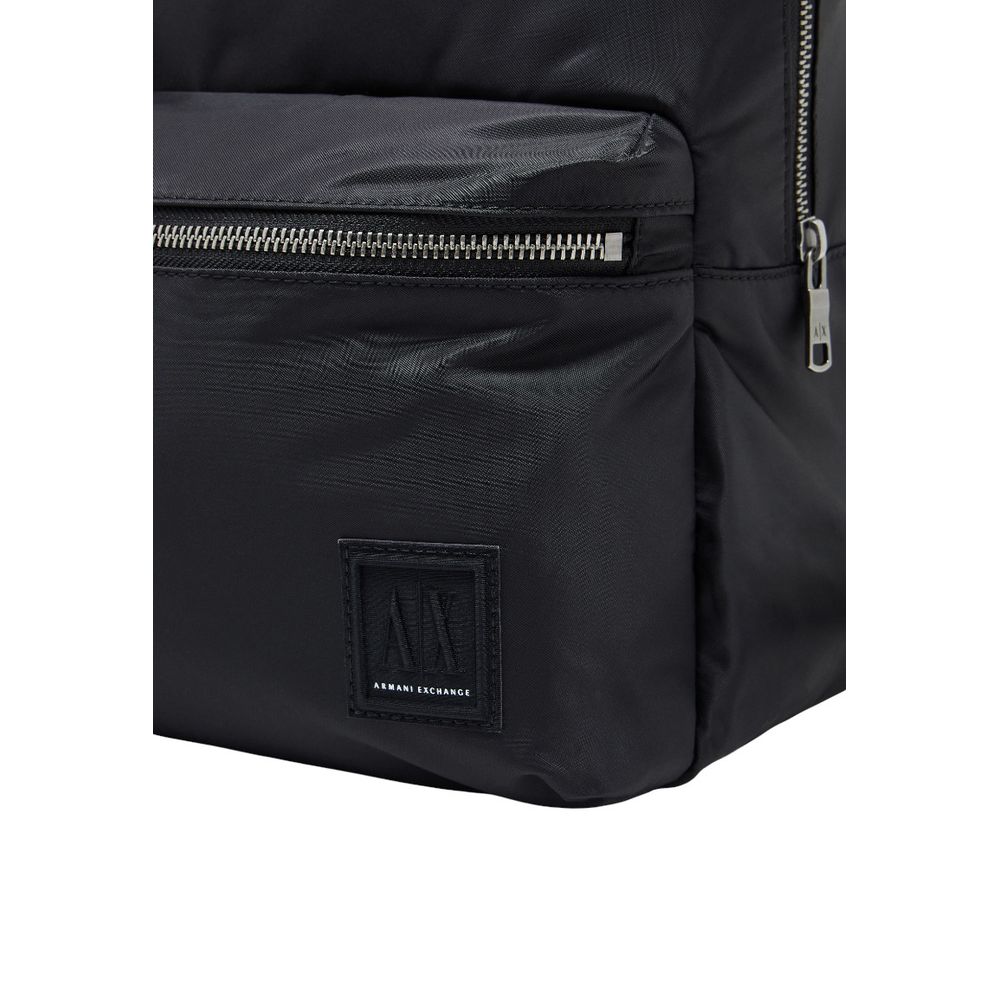 Sac à dos Armani Exchange en polyamide noir