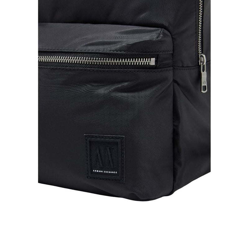 Armani Exchange Zwarte Polyamide Rugzak