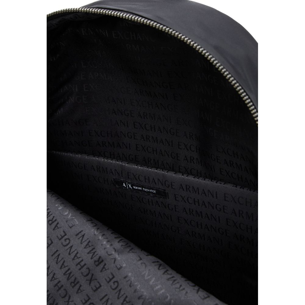Sac à dos Armani Exchange en polyamide noir