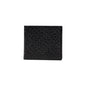 Portefeuille en cuir noir Armani Exchange