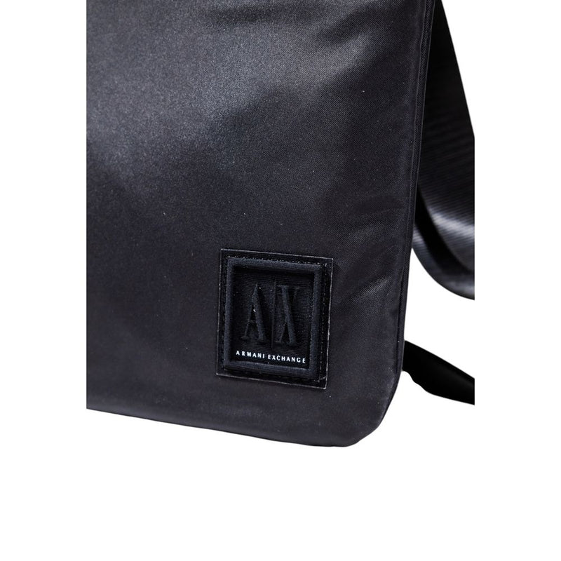 Sac bandoulière Armani Exchange noir en polyamide