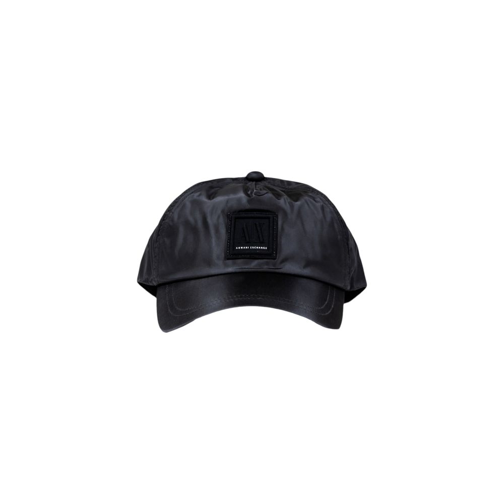 Armani Exchange Zwarte Polyamide Pet (Baseballpet)