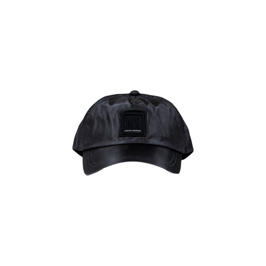 Armani Exchange Zwarte Polyamide Pet (Baseballpet)