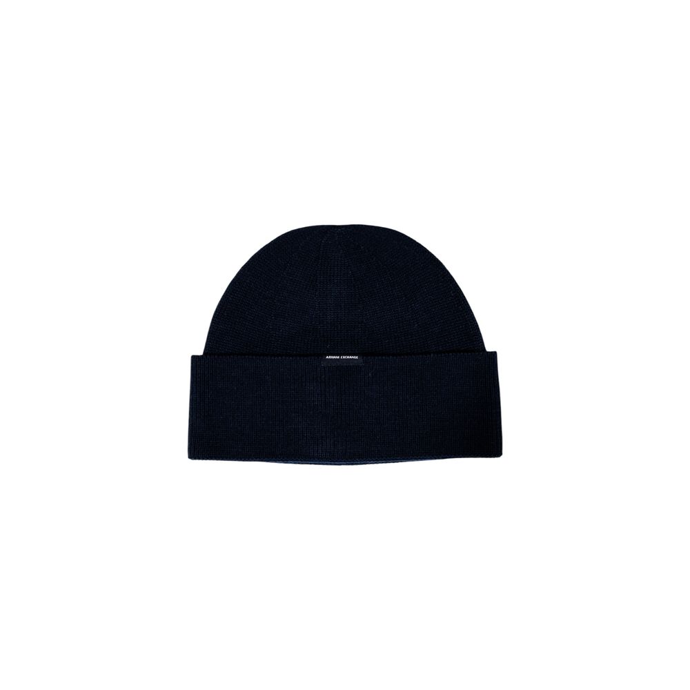 Casquette Armani Exchange bleue en marabout