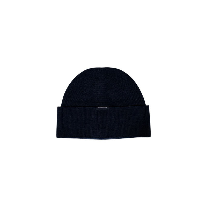 Casquette Armani Exchange bleue en marabout