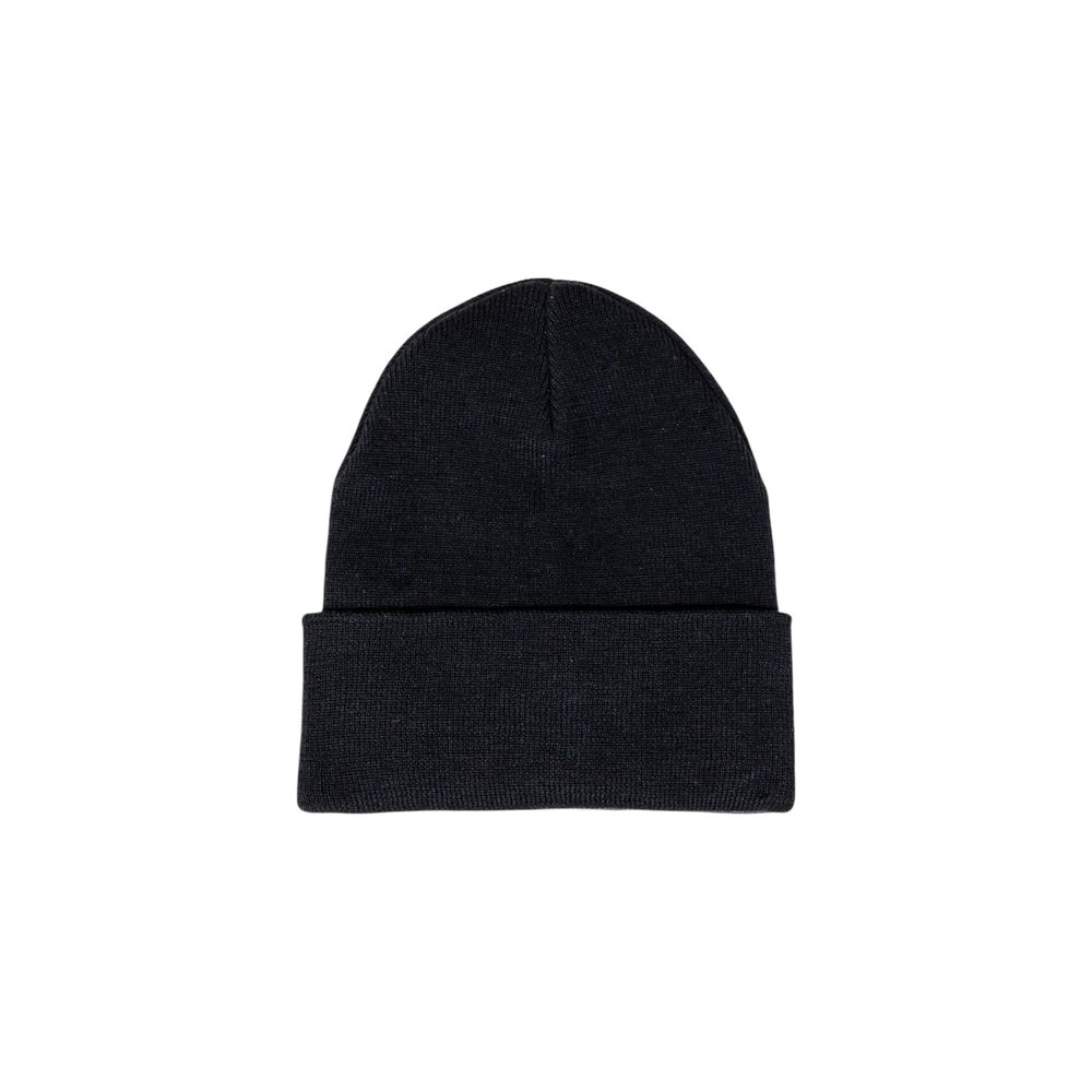 Casquette noire en polyester Armani Exchange (Casquette de baseball)