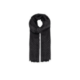 Écharpe en Viscose Noire Armani Exchange