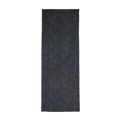 Écharpe Armani Exchange bleue en viscose