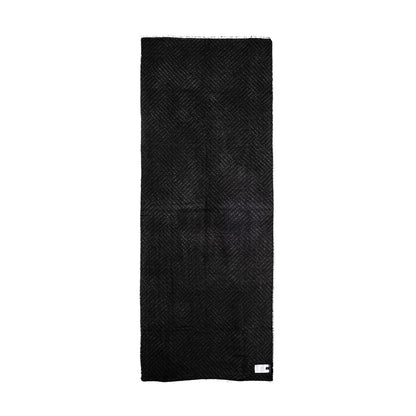 Écharpe en Viscose Noire Armani Exchange