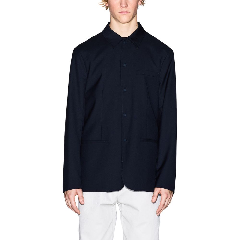 Armani Exchange, blazer noir en polyester