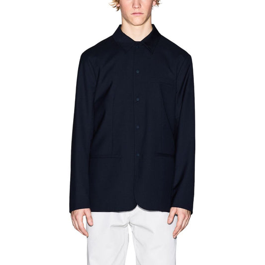 Armani Exchange, blazer noir en polyester