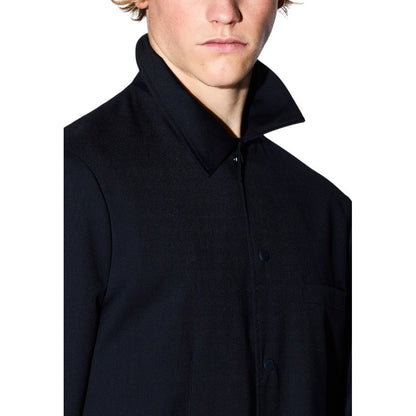 Armani Exchange, blazer noir en polyester