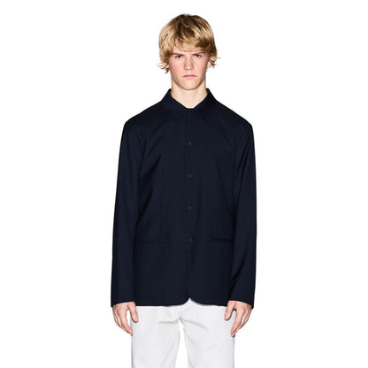 Armani Exchange, blazer noir en polyester