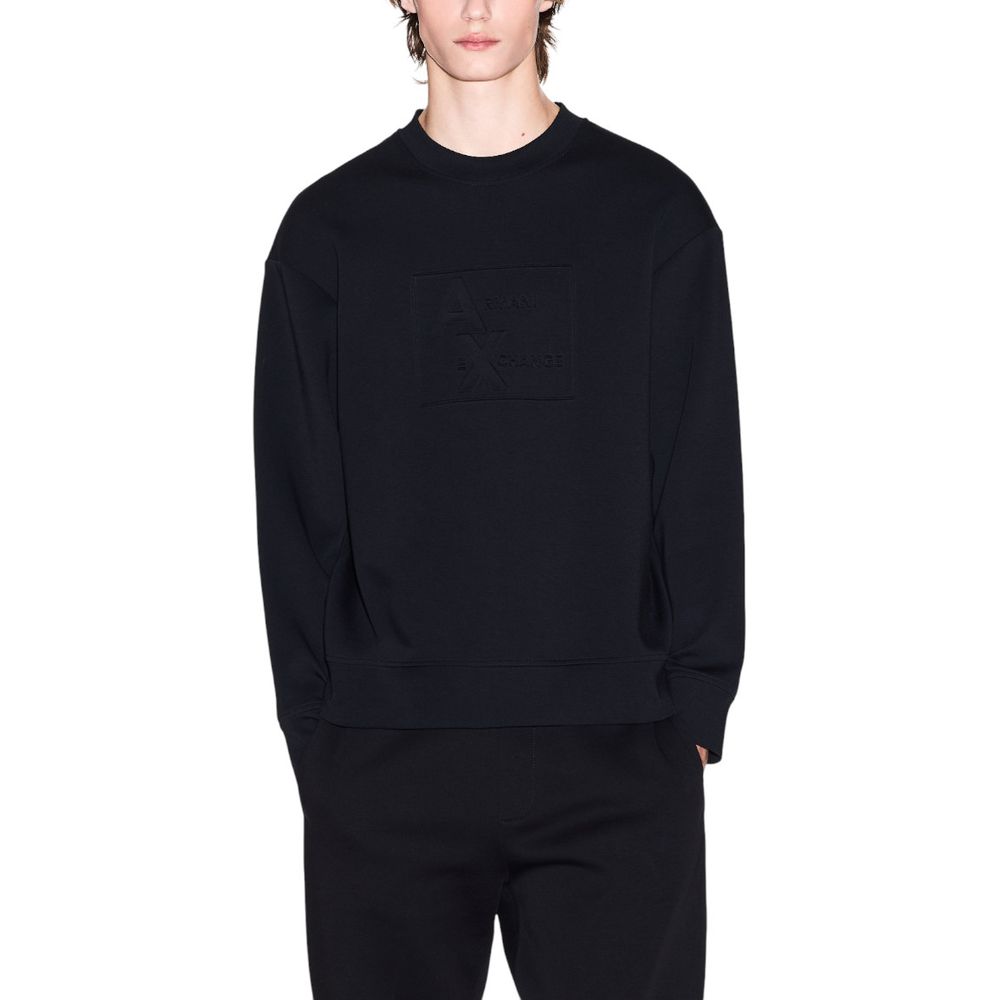 Sweat-shirt Armani Exchange en coton noir