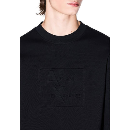 Sweat-shirt Armani Exchange en coton noir
