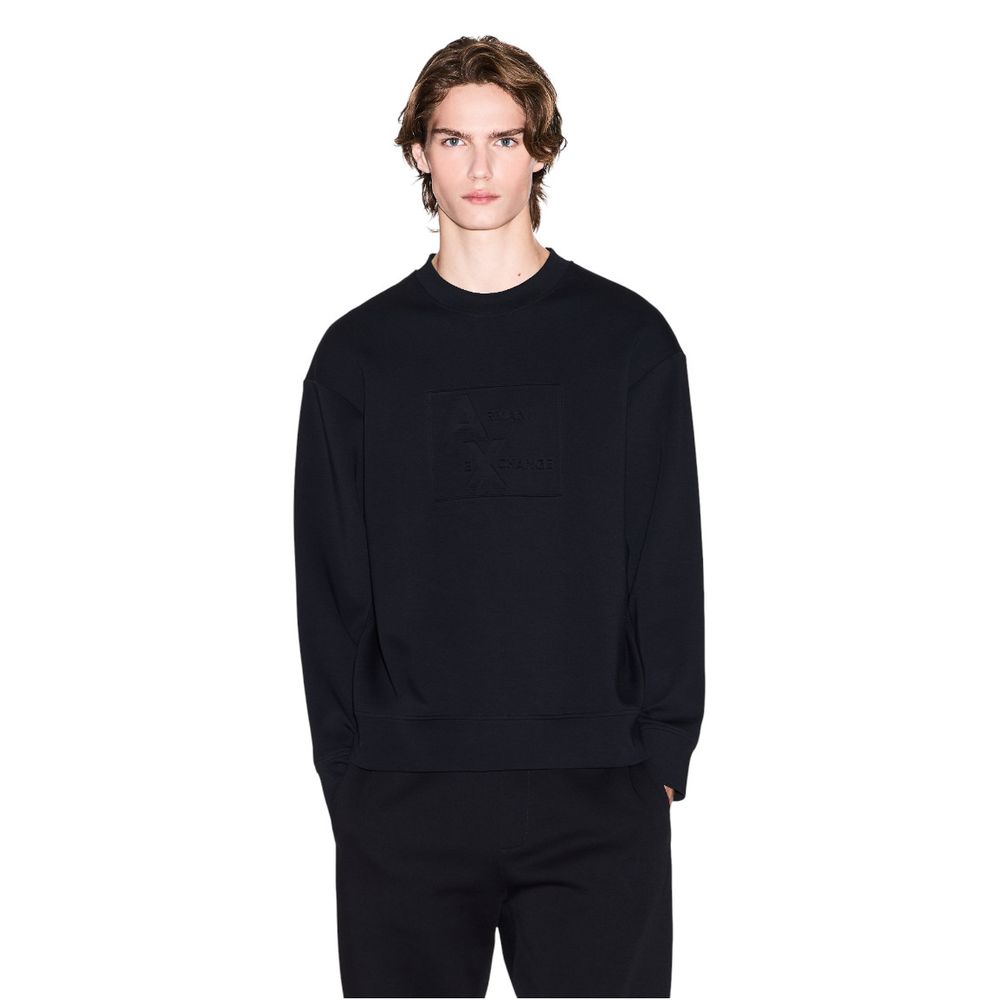 Sweat-shirt Armani Exchange en coton noir
