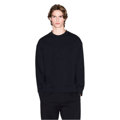Sweat-shirt Armani Exchange en coton noir
