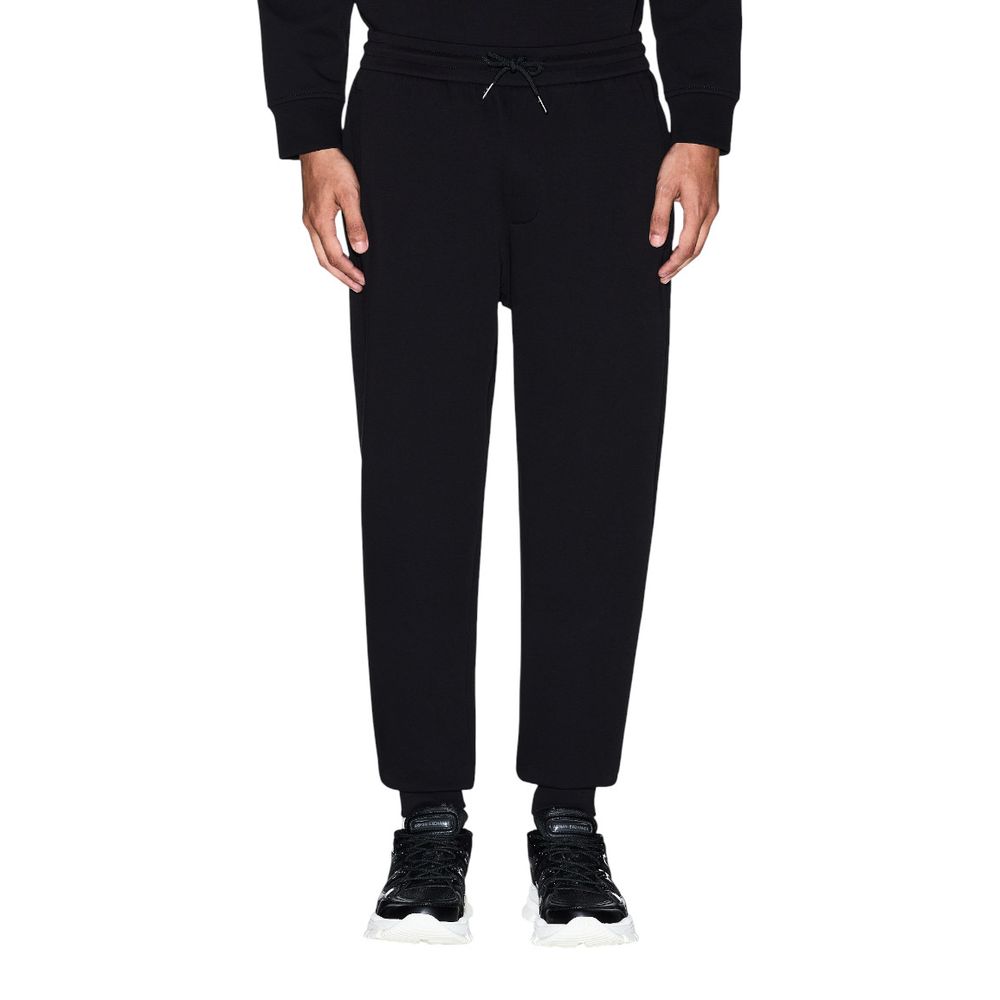 Pantalon de jogging bicolore en coton Armani Exchange