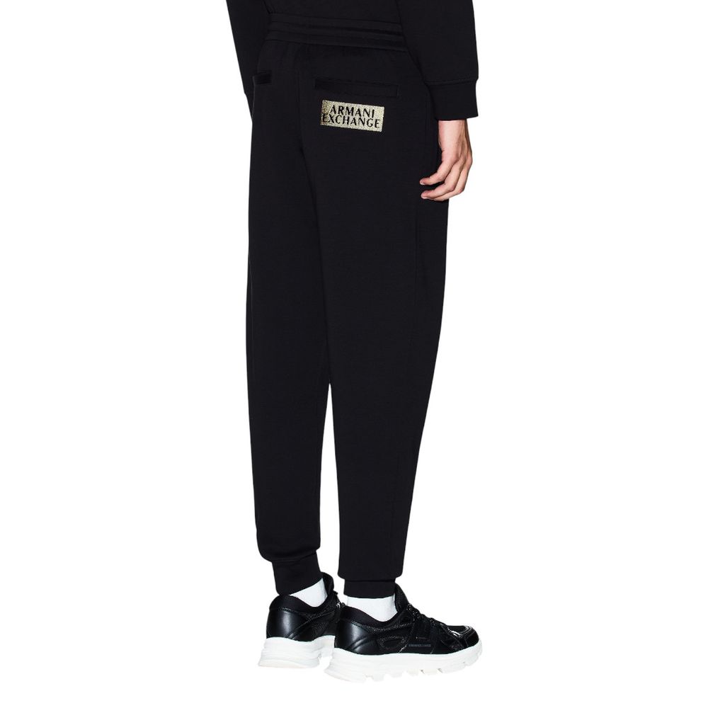 Pantalon de jogging bicolore en coton Armani Exchange