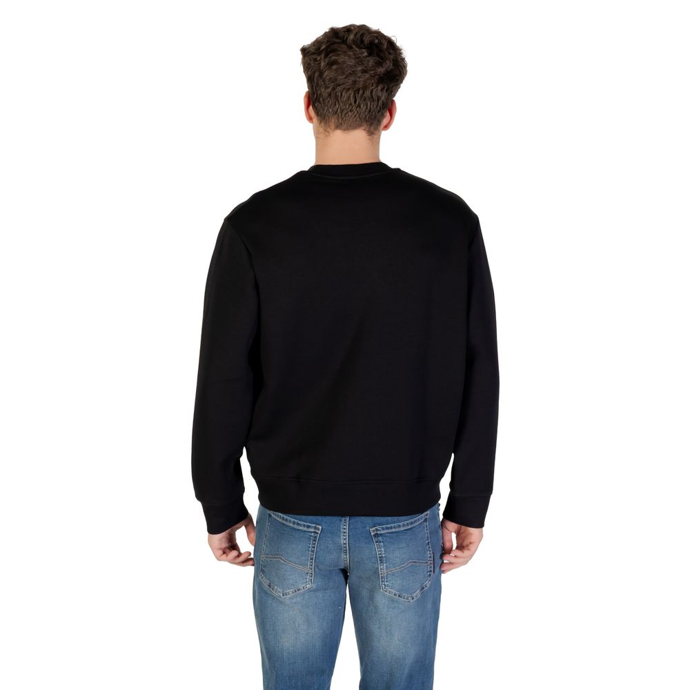 Sweat-shirt bicolore en coton Armani Exchange