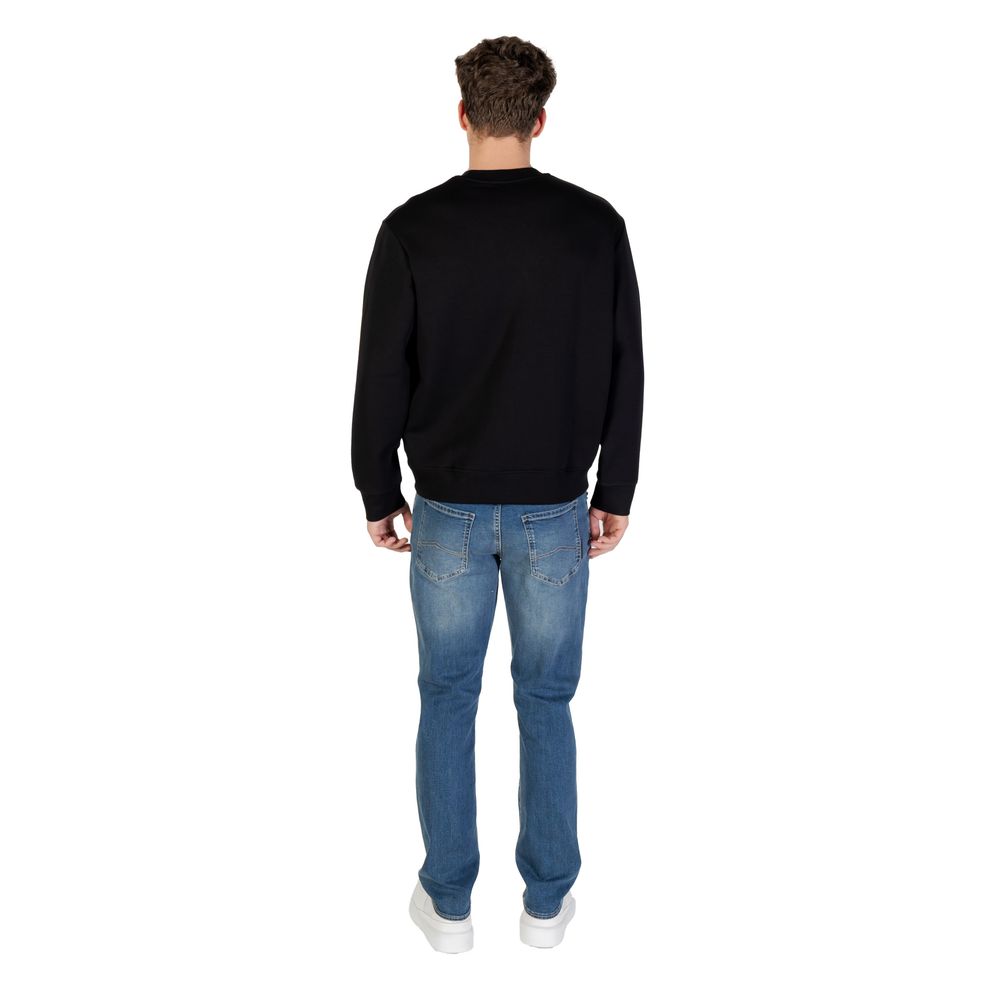 Sweat-shirt bicolore en coton Armani Exchange