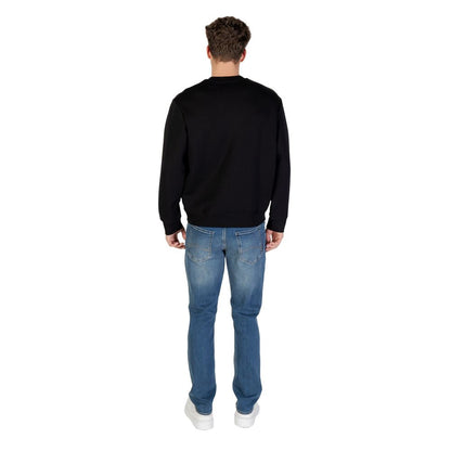 Sweat-shirt bicolore en coton Armani Exchange