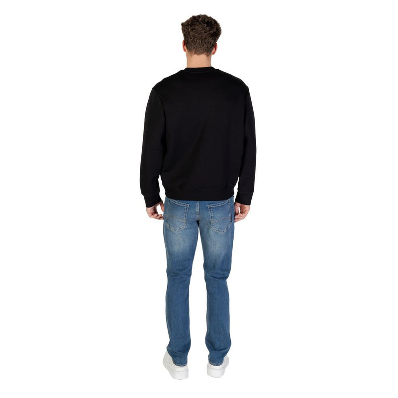 Armani Exchange Bicolor Cotton Sweatshirt