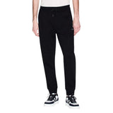 Jogging en coton noir Armani Exchange (pantalon d'entraînement)