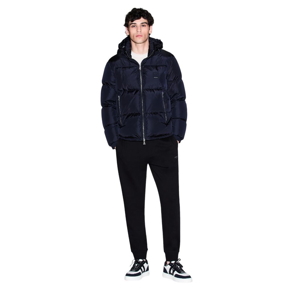 Jogging en coton noir Armani Exchange (pantalon d'entraînement)