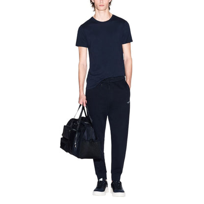 Joggers en coton bleu Armani Exchange (pantalon de sport)