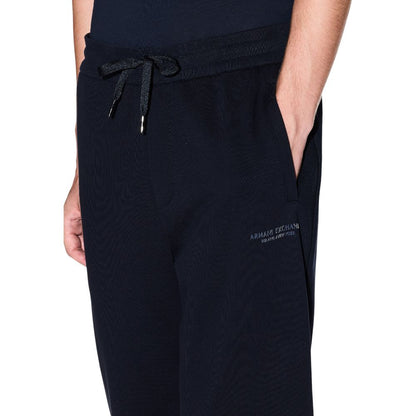 Joggers en coton bleu Armani Exchange (pantalon de sport)