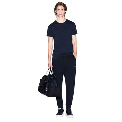 Joggers en coton bleu Armani Exchange (pantalon de sport)