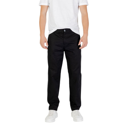 Pantalon skinny en coton noir Armani Exchange