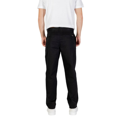 Pantalon skinny en coton noir Armani Exchange