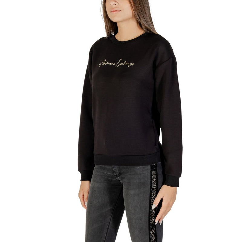 Armani Exchange Bicolor Viscose Sweatshirt for Women