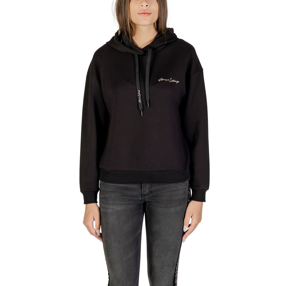 Hoodie Bicolore en Viscose pour Femmes - Armani Exchange