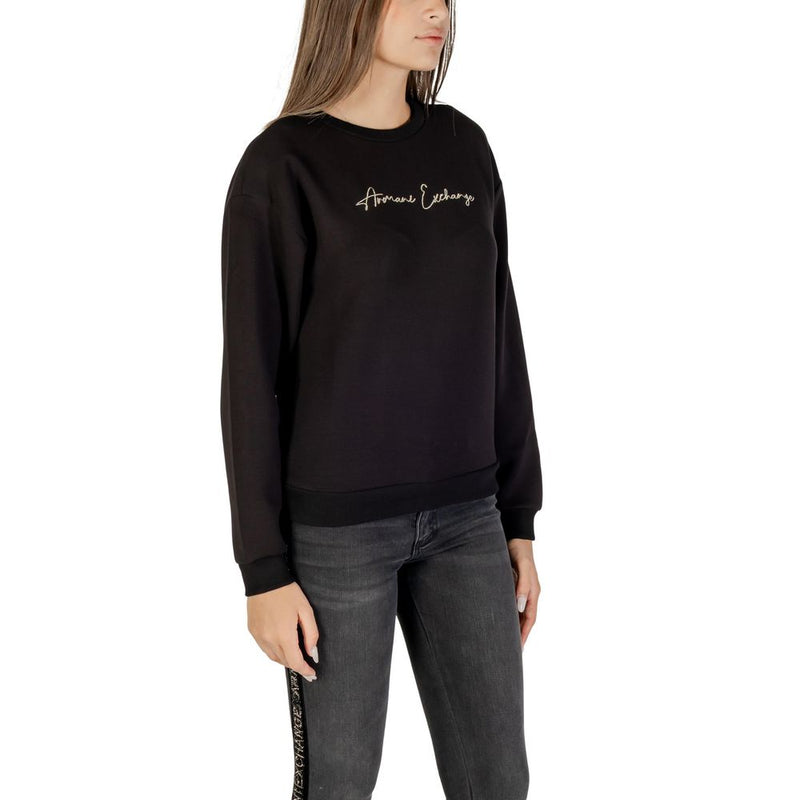 Armani Exchange Bicolor Viscose Sweatshirt for Women