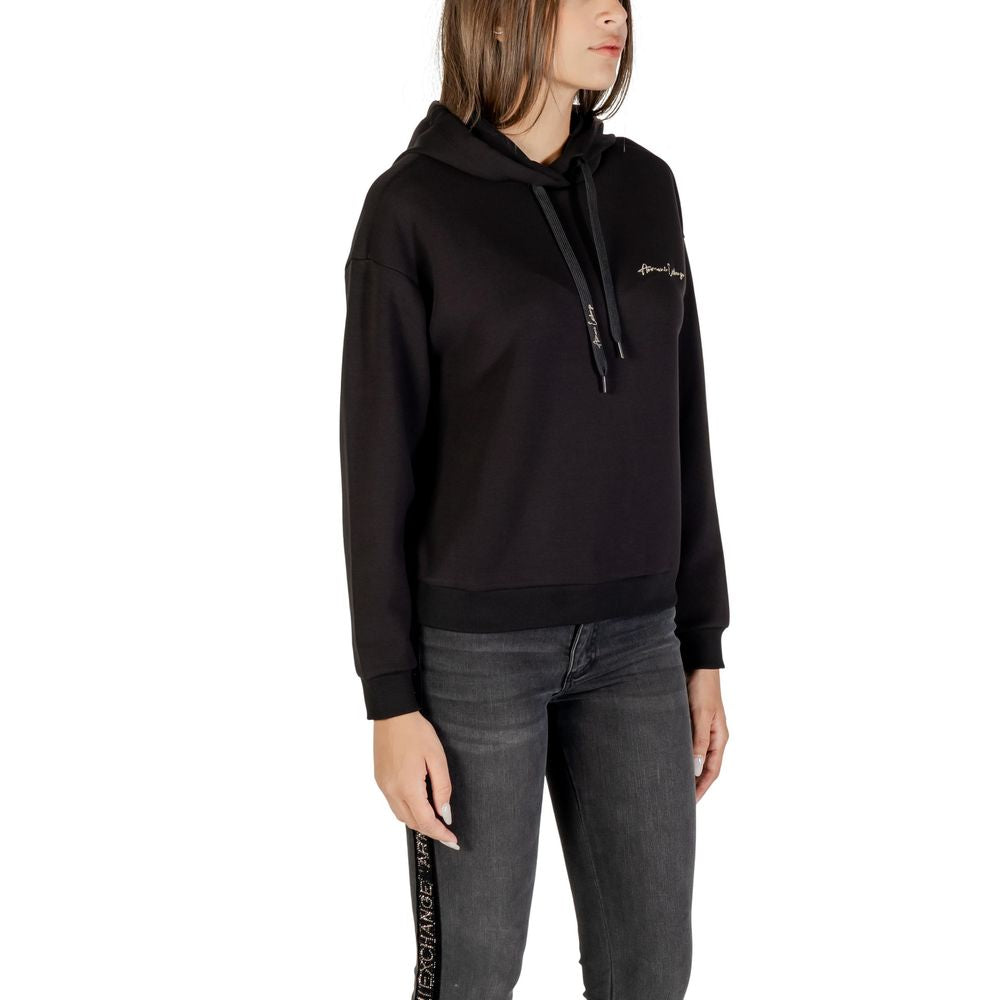 Hoodie Bicolore en Viscose pour Femmes - Armani Exchange